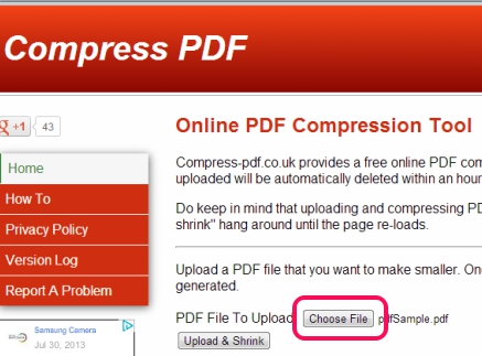 compress pdf files size